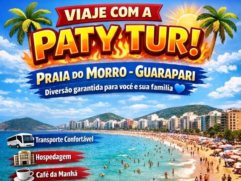 Praia do Morro - Guarapari de 06 a 08 de março